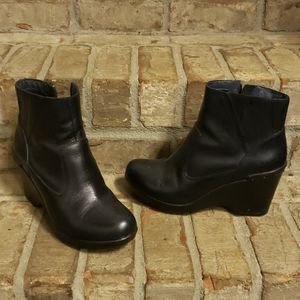 Dansko Wedge Booties